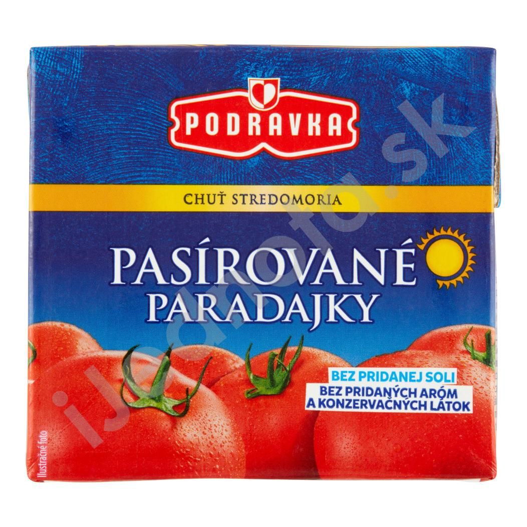 PASIROVANE PARADAJKY PODRAVKA 500G/12KS
