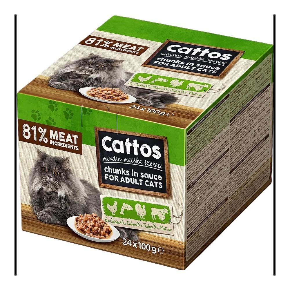 KR.MACKA CATTOS MIX 24x100G/1KS
