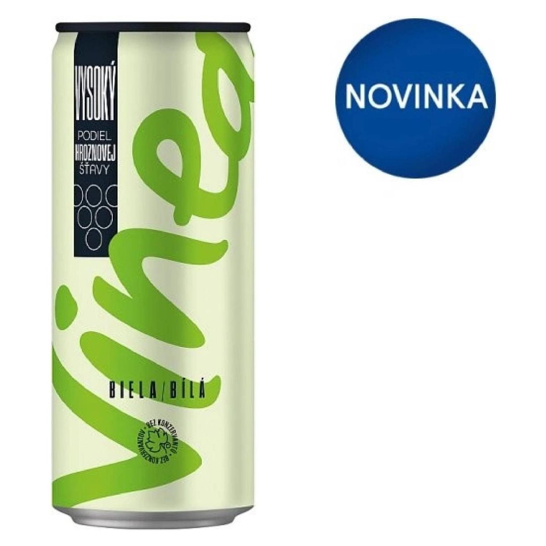 VINEA BIELA PLECH 0,33L/24KS