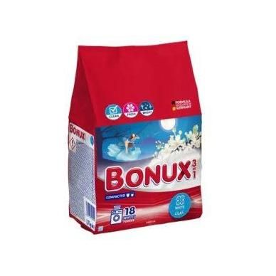 PRACI PRASOK BONUX LILY WHITE 18PD 1,17KG/9KS
