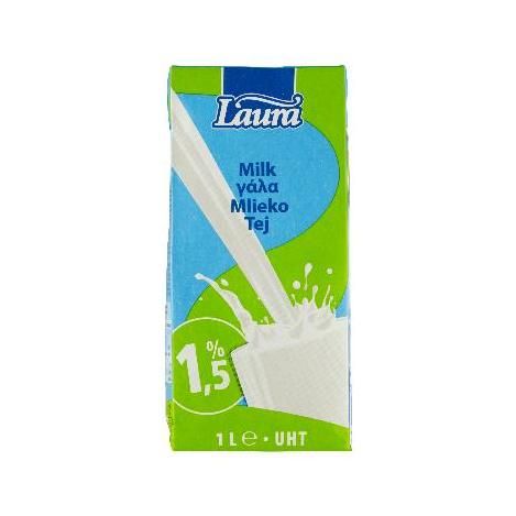 TRV.MLIEKO POLOTUCNE 1,5% LAURA 1L/12KS