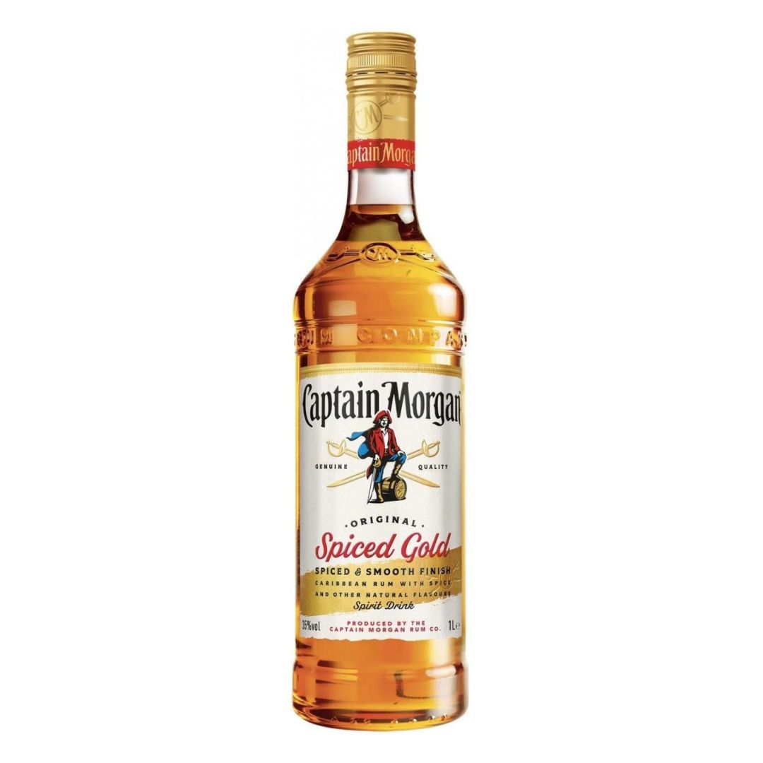 CAPTAIN MORGAN SPICED 35% 1L/12KS