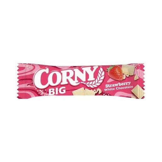 TYC.BIG CORNY JAHODA BIELA COKOLADA 40G/24KS