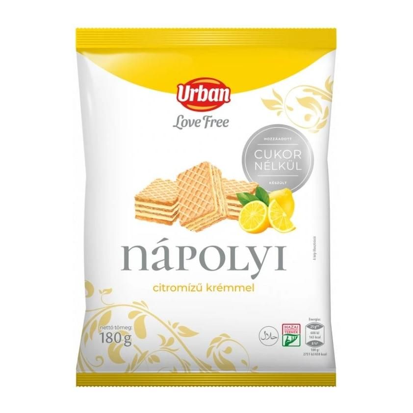 OBL.PL. CITRON.KREM. BEZ CUKRU URBAN LOVE 180G/12KS