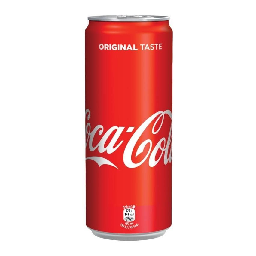 COCA COLA PLECH Z 0,33L/24KS