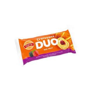 CROISSANT DUO CERVENE OVOCIE 50G/20KS