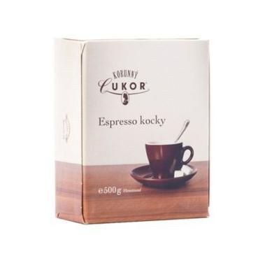 CUKOR KORUNNY ESPRESSO KOCKY 500G/12KS