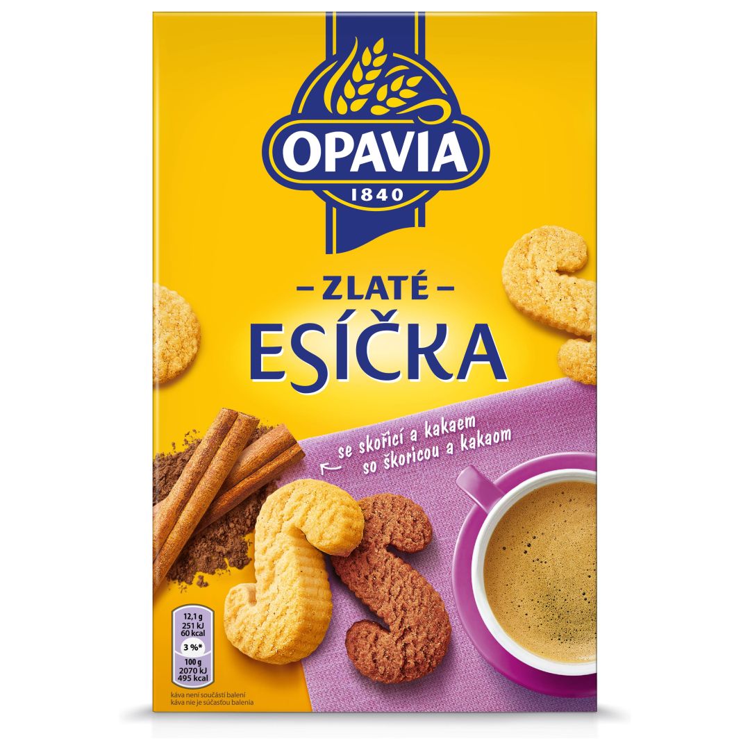ESICKA ZLATE OPAVIA 220G/14KS