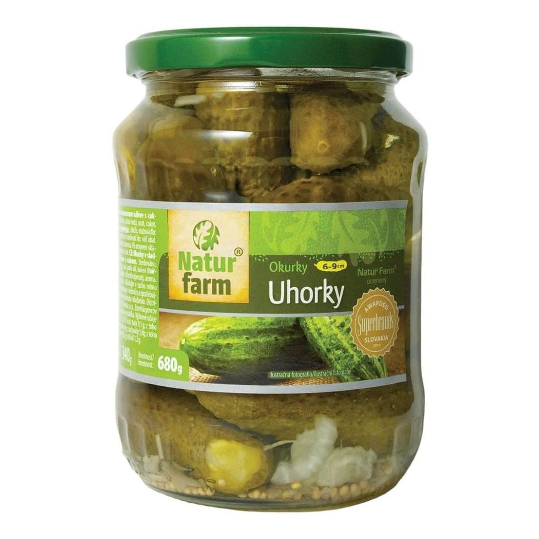 UHORKY 6-9CM NATURFARM 680G/12KS