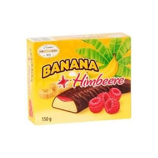 DEZ BANAN-MALINA V COKOLADE 150G/24KS