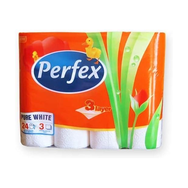 TOALETNY PAP.PERFEX 24KS 3VRST./6KS