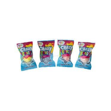 ZELE S PLNKOU CRAZY FRUIT 16G/60KS
