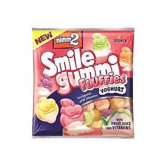 CUKRIKY NIMM2 SMILE FLUFFIES YOGURT 90G/24KS