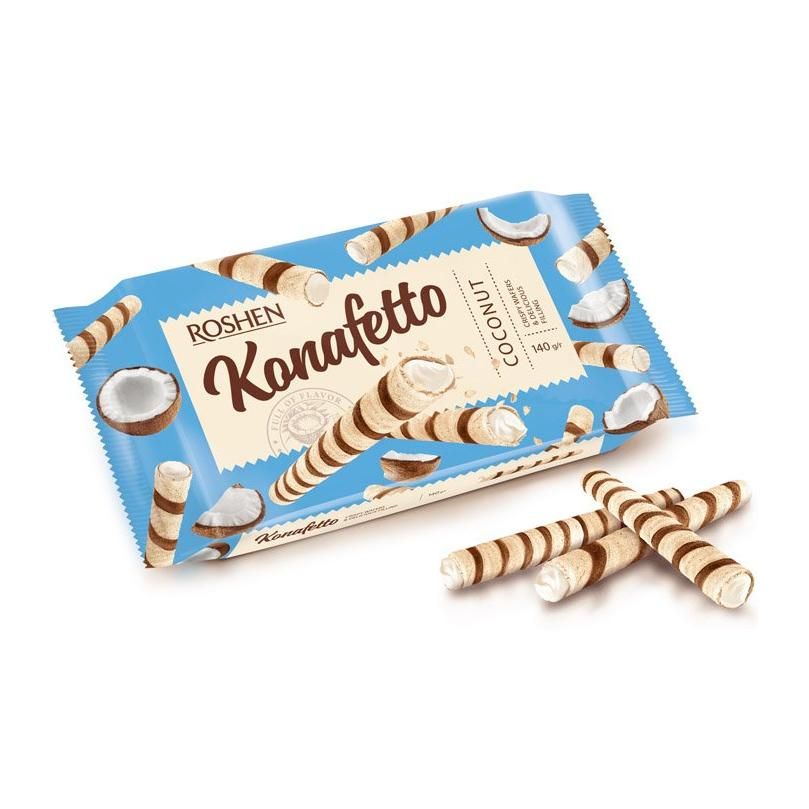 TRUBICKY ROSHEN KONAFETTO KOKOS 140G/15KS