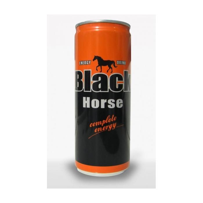 ENERG.NAPOJ BLACK HORSE PLECH Z 250ML/24KS