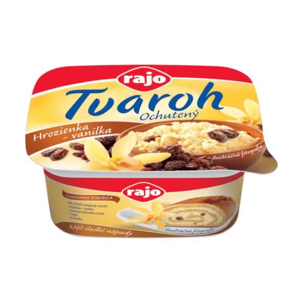 TVAROH OCHUTENY VANILKA-HROZIENKA 250G/9KS