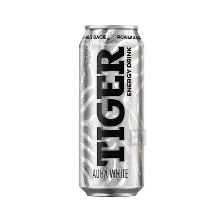 ENERG. NAPOJ TIGER AURA WHITE GRAPEFRUIT Z PLECH 0,5L/12KS