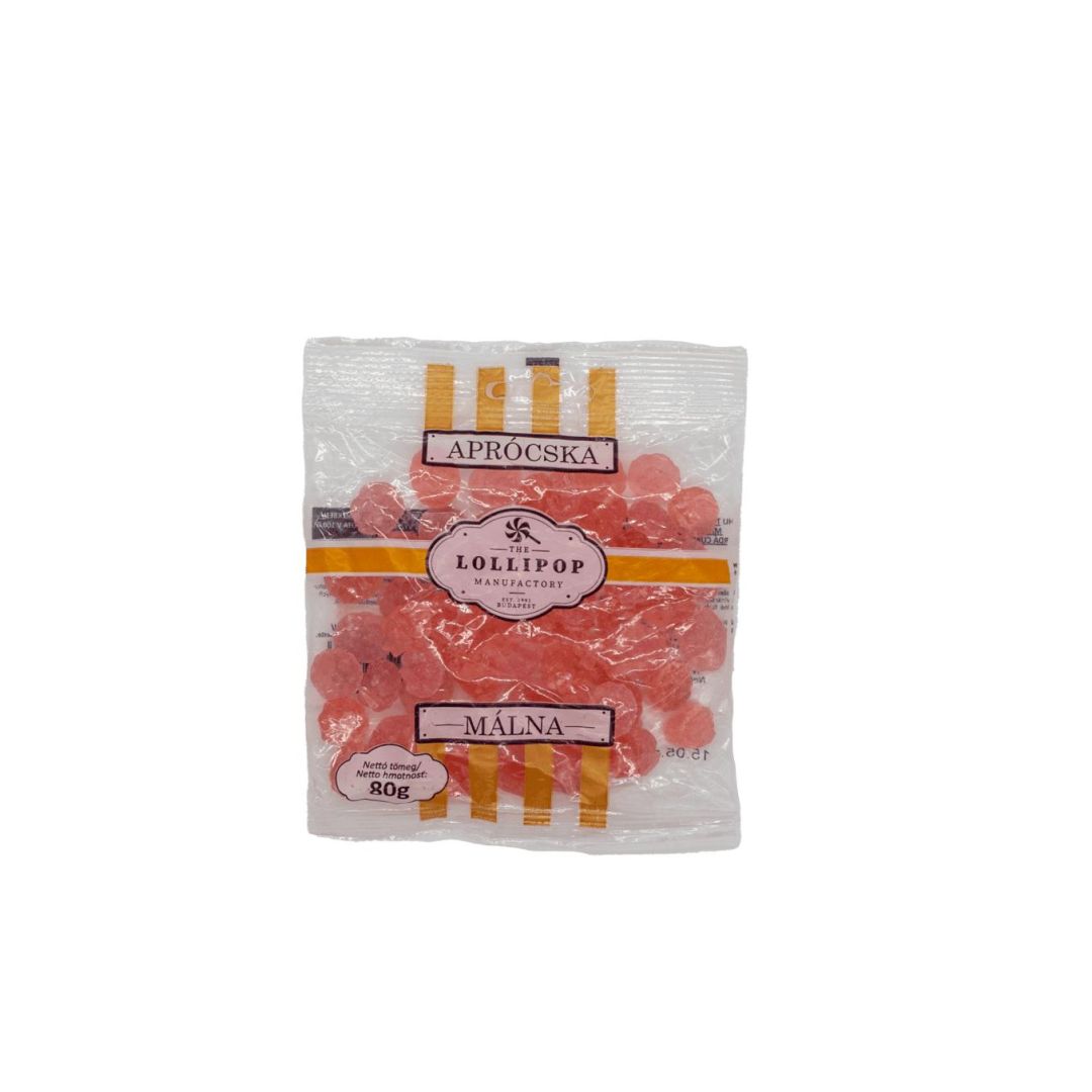 CUK.APROCSKA MALINA LOLLIPOP 80G/28KS