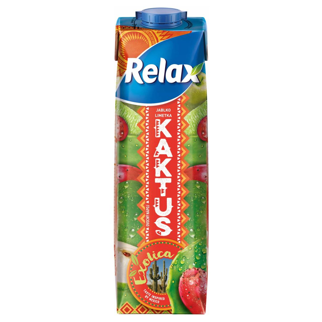 TE RELAX EXOTICA KAKTUS 1L/12KS
