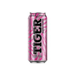 ENERG. NAPOJ TIGER AURA PINK CANDY Z PLECH 0,5L/12KS