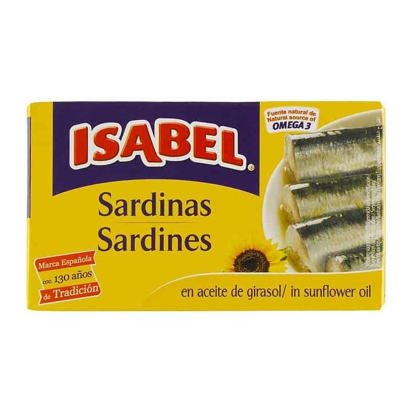 SARDINKY V OLEJI ISABEL 125G/24KS