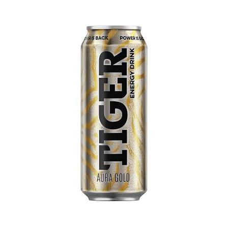 ENERG. NAPOJ TIGER AURA GOLD JABLKO Z PLECH 0,5L/12KS