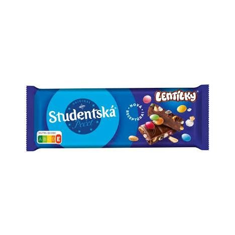 STUDENTSKA PECAT MLIECNA LENTILKY 90G/17KS