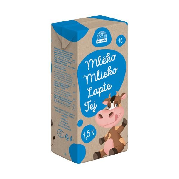 TRV.MLIEKO POLOTUCNE 1,5% ARO 1L/12KS