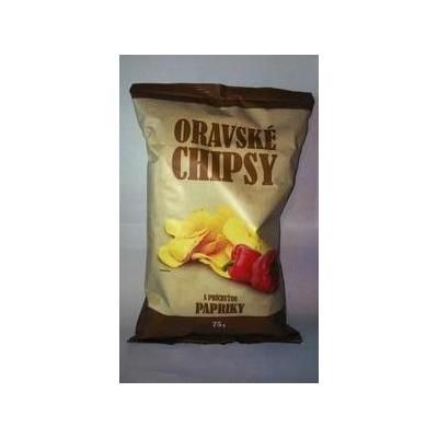 CHIPS ORAVSKE PAPRIKA 75G/25KS