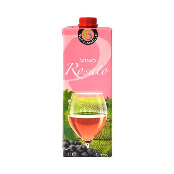 VINO GOCCIANELLO RUZOVE 1L/15KS