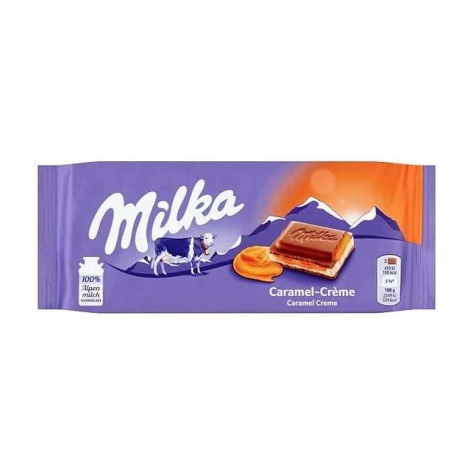 MILKA COK.TOFFE CREAM 100G/23KS