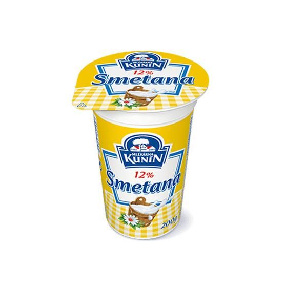 SMOTANA NA VARENIE 12% KUNIN 200G/20KS