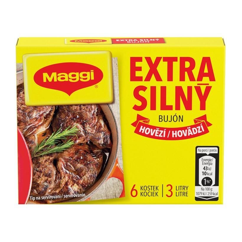 BUJON MAGGI EXTRA SILNY 3L 60G/20KS