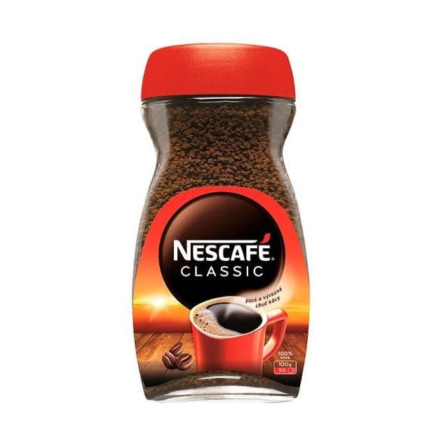 KAVA INSTANT NESCAFE CLASSIC 100G/8KS