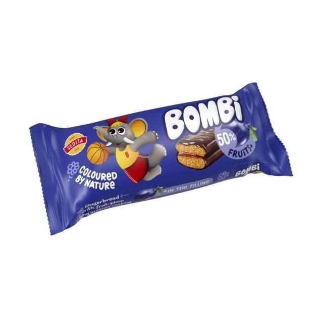 PERNIK BOMBI SLIVKOVY 50G/18KS
