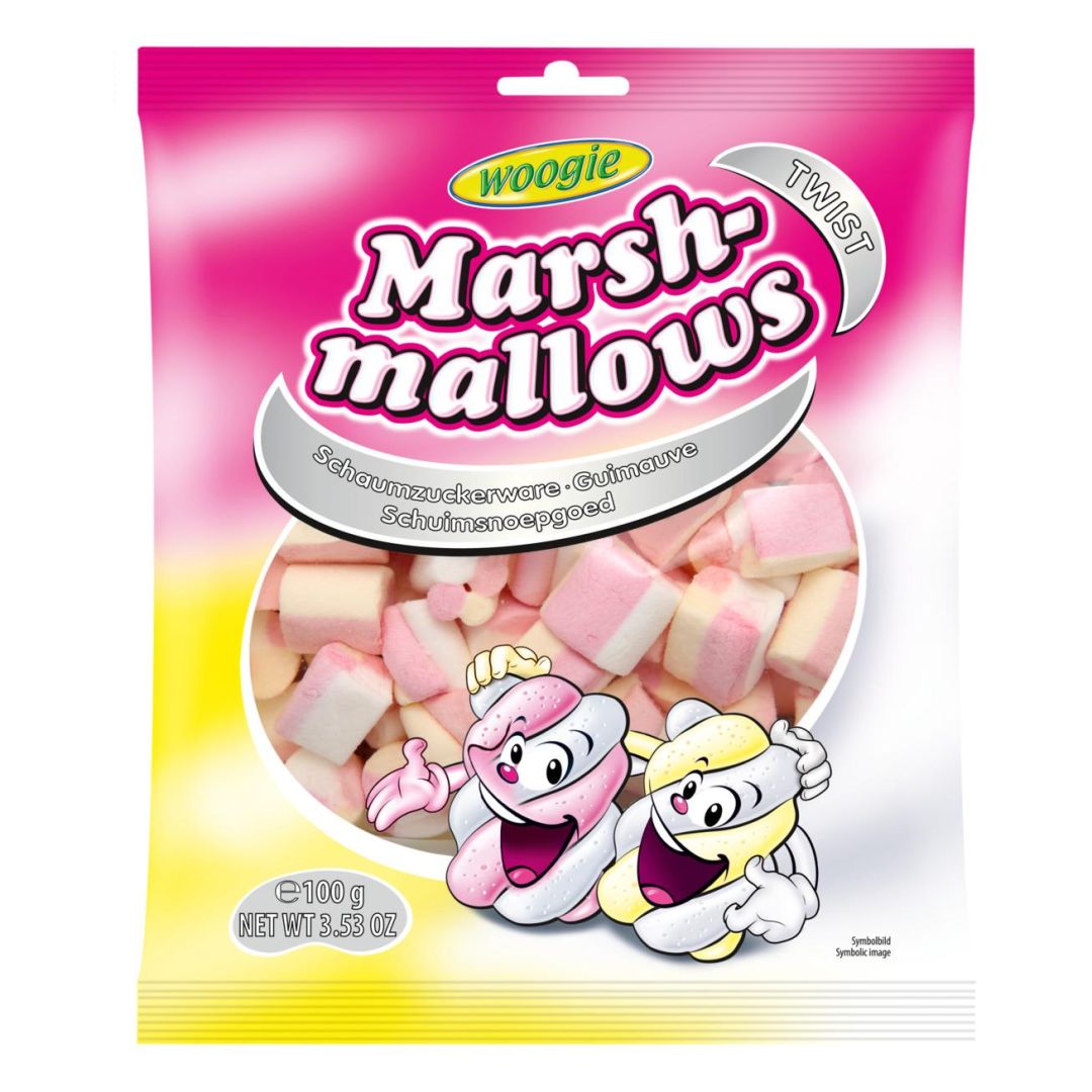 CUK.MARSHMALLOWS TWIST WOOGIE 100G/20KS