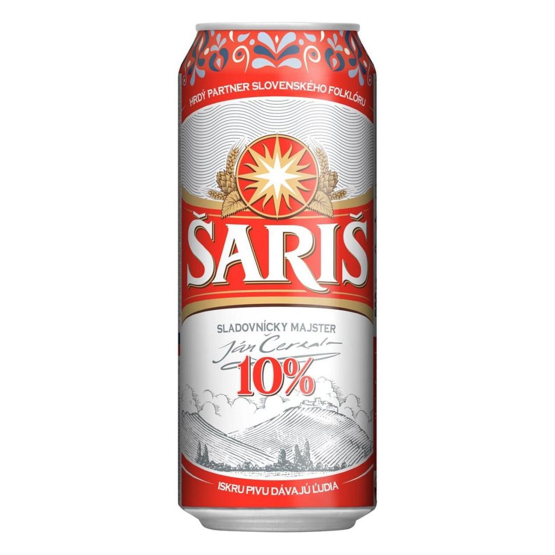 PIVO SARIS 10% PLECH Z 0,550L/24KS