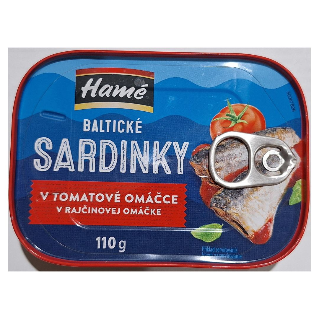 SARDINKY BALTICKE V PARAD.OMACKE HAME 110G/12KS