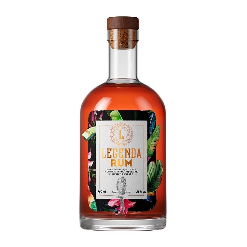 RUM LEGENDA MARSEN 38% 0,7L/6KS