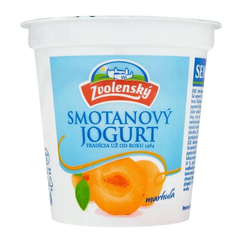 JOGURT ZV.SMOTANOVY MARHULA 145G/20KS