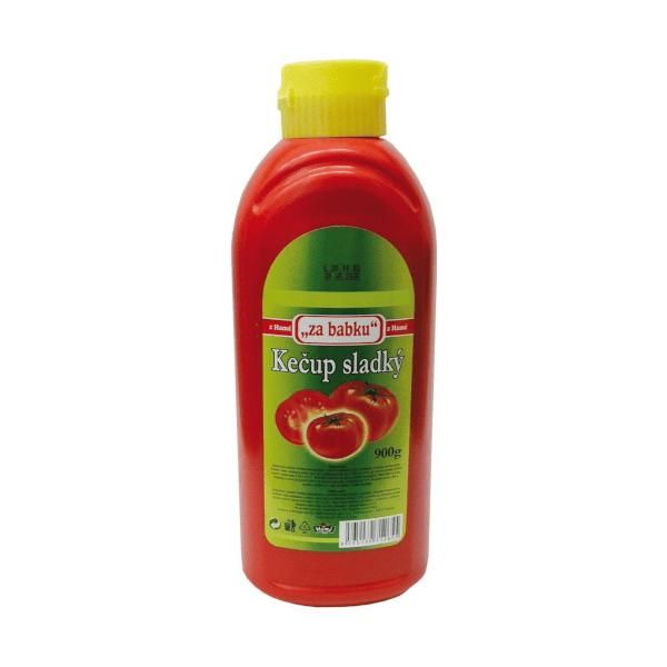 KECUP SLADKY ZA BABKU PLAST 900G/10KS