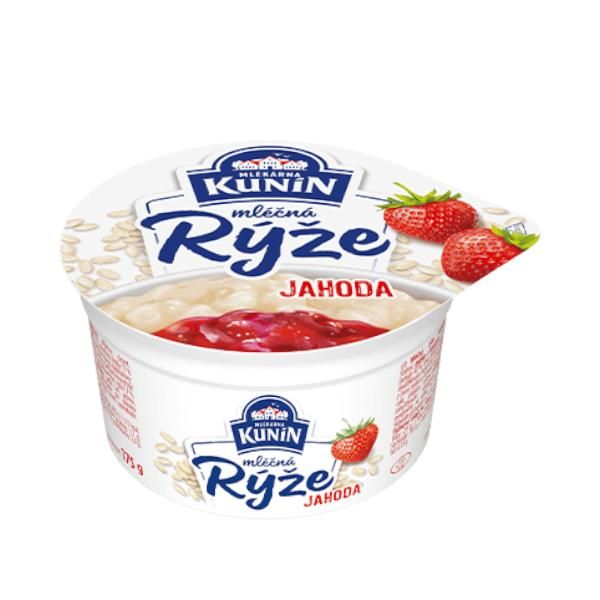 MLIECNA RYZA JAHODA KUNIN 175G/12KS