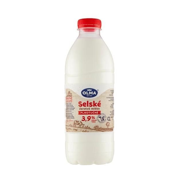 MLIEKO CERSTVE 3,9% OLMA 1L/ 6KS
