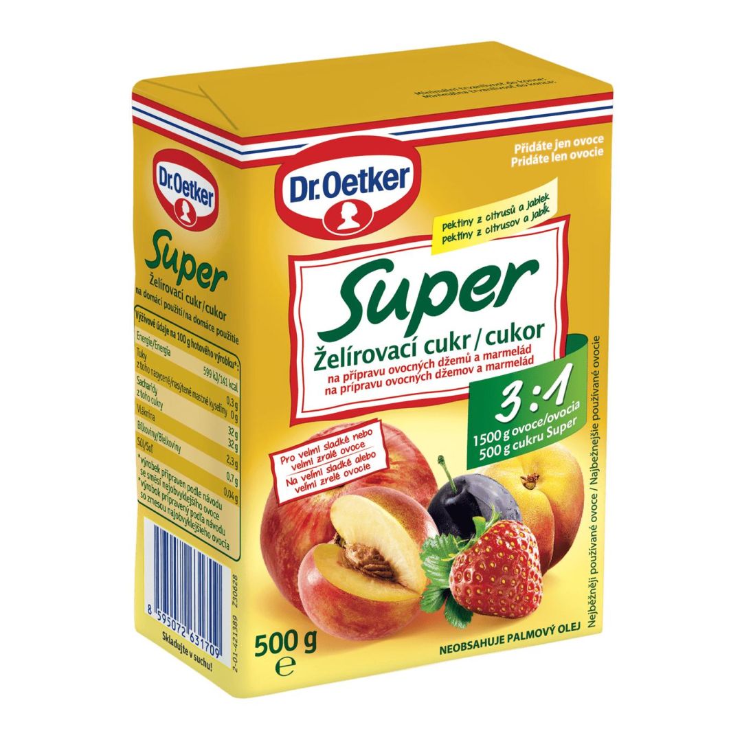 ZELIROVACI CUKOR SUPER 3:1 DOZA 500G/21KS