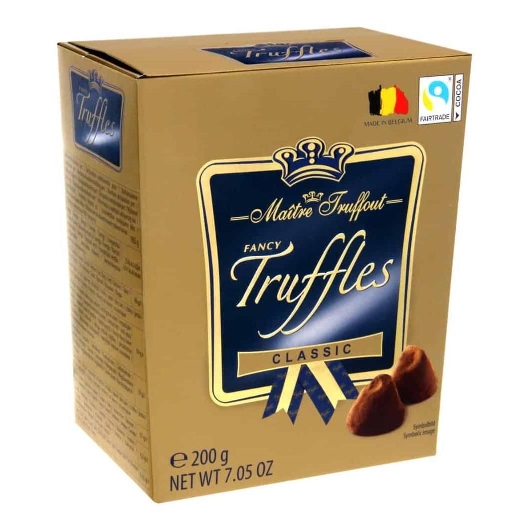DEZERT TRUFFLES CLASSIC MAITRE 200G/15KS