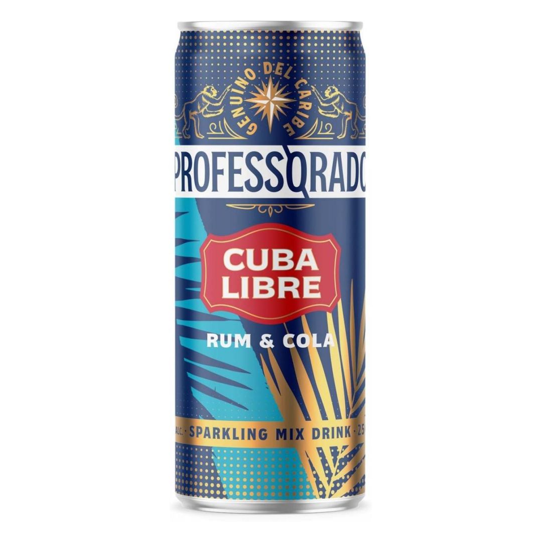RUM PROFESSORADO A KOLA 6% PLECH 250ML/12KS