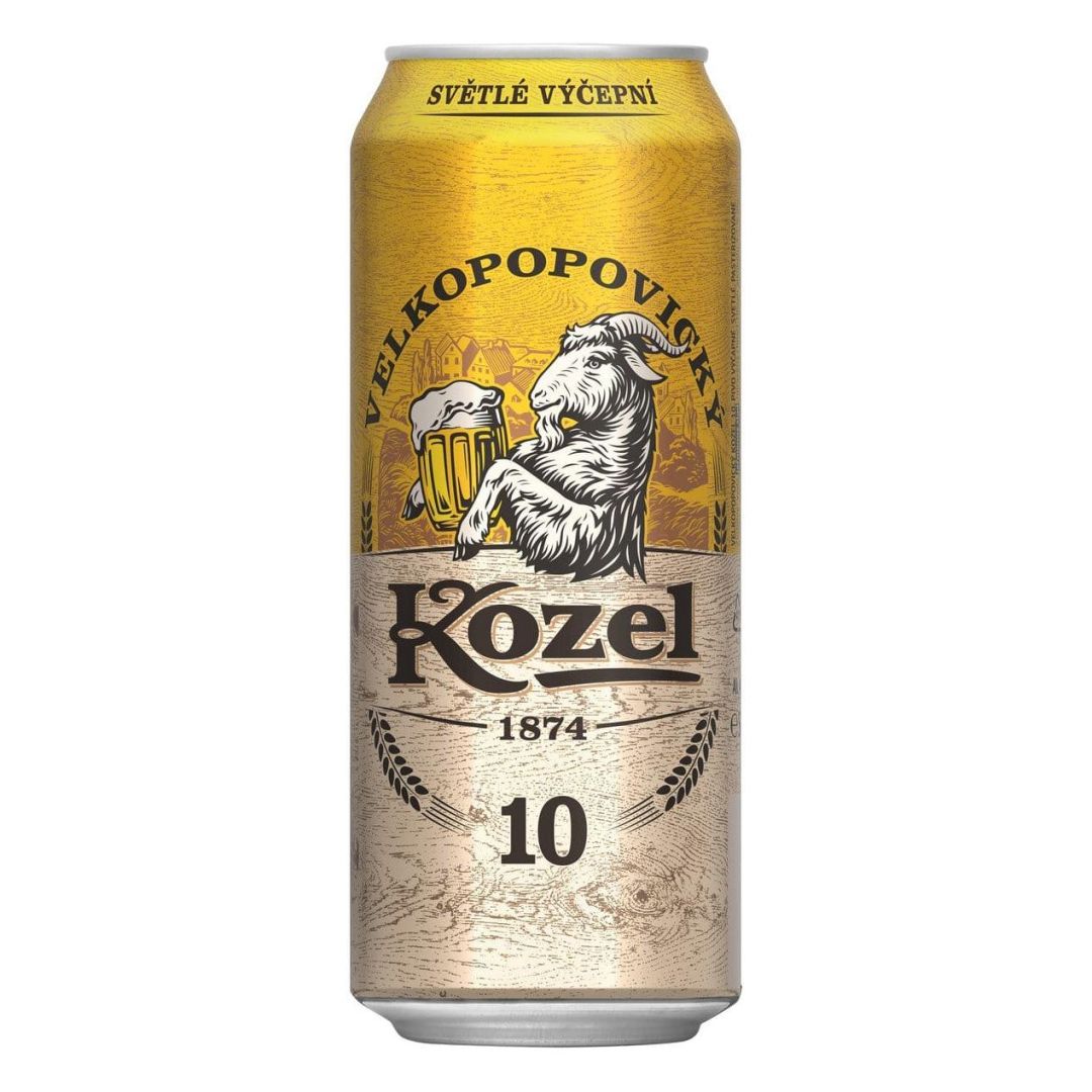 PIVO KOZEL 10% PLECH Z 0,5L/24KS