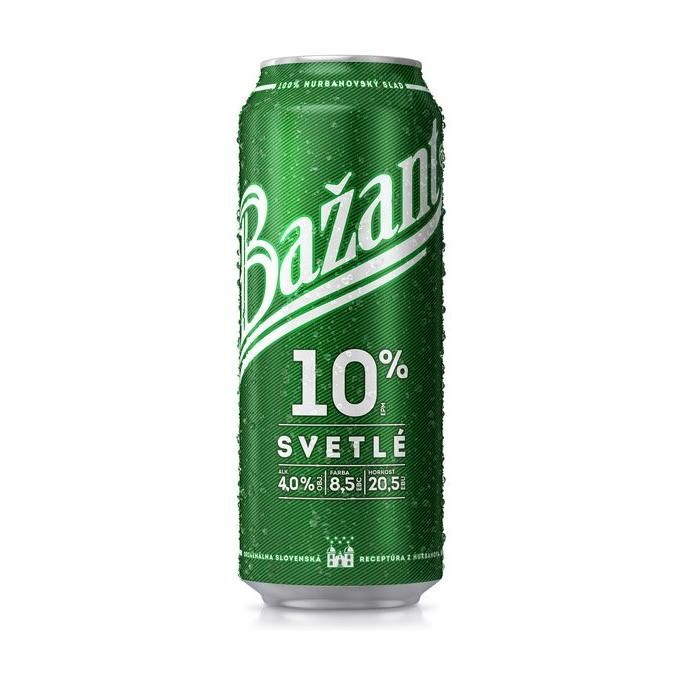 PIVO ZLATY BAZANT 10% Z 0,5L/24KS