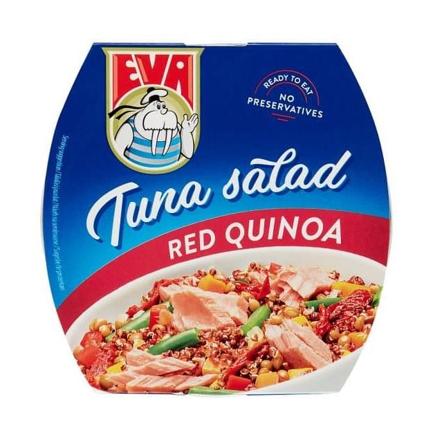TUNIAK SALAT RED QUINOIA EVA 160G/8KS