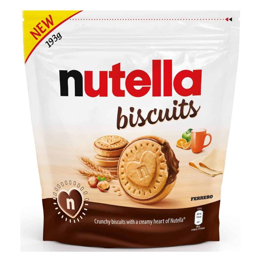NUTELLA BISCUITS 193G/10KS